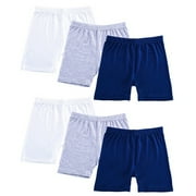 GYRATEDREAM 6 Pack Girls Active Shorts Dance Bike Shorts Workout Shorts Girls Running Shorts Kids Summer Athletic Shorts for 2-3 Years